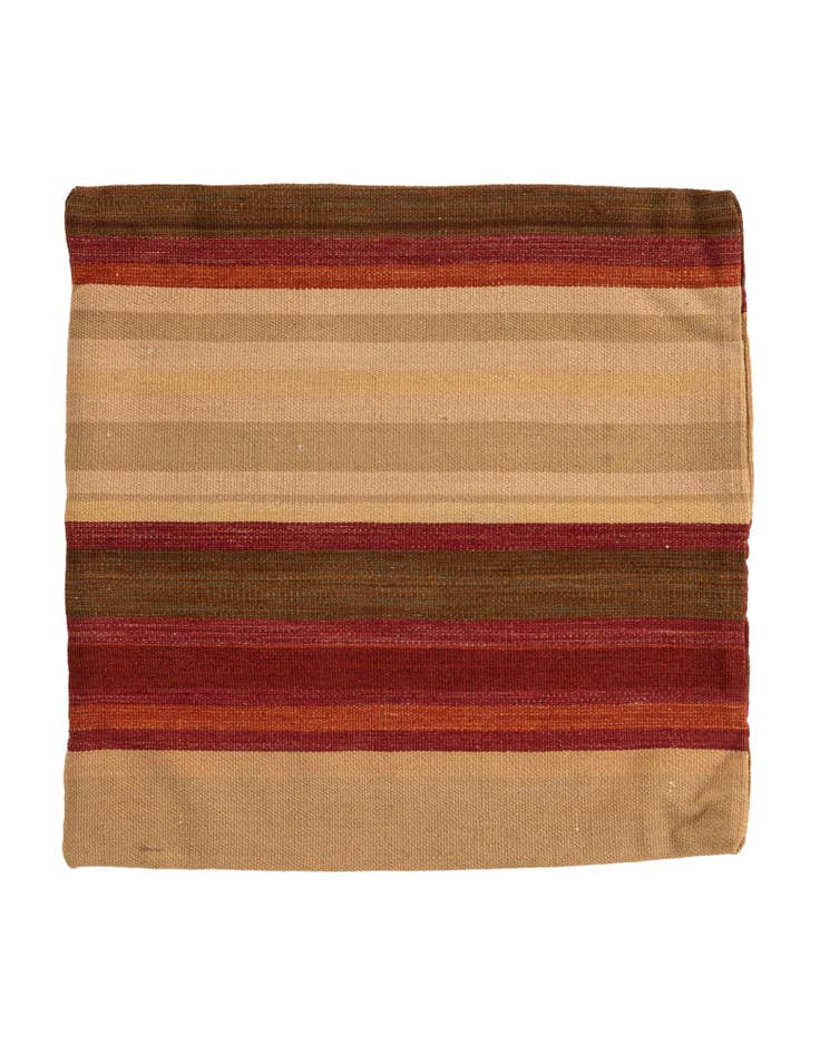 Detail image of 2' 4 x 2' 4 Hand Woven Pillow Wool Round Rug