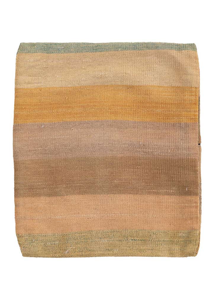 1' 5 x 1' 6 Hand Woven Pillow Wool Round Rug