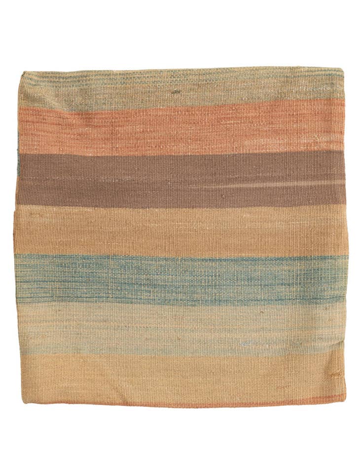 Detail image of 1' 8 x 1' 8 Hand Woven Pillow Wool Round Rug