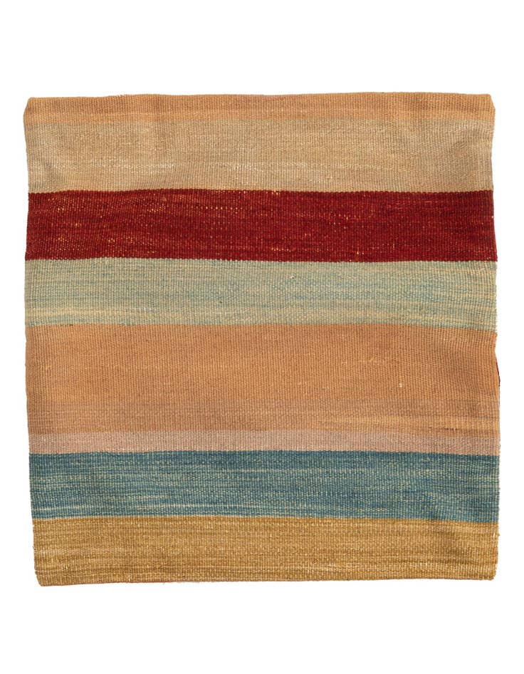 Detail image of 1' 8 x 1' 8 Hand Woven Pillow Wool Round Rug