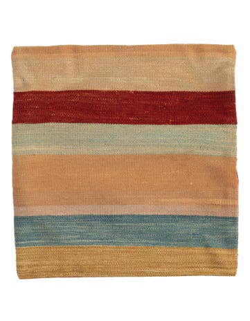 1' 8 x 1' 8 Hand Woven Pillow Wool Round Rug