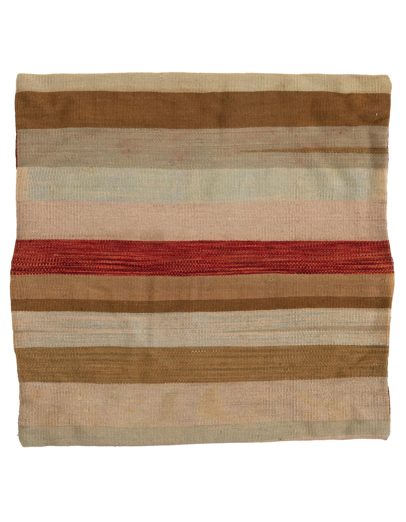 2' 5 x 2' 5 Hand Woven Pillow Wool Round Rug