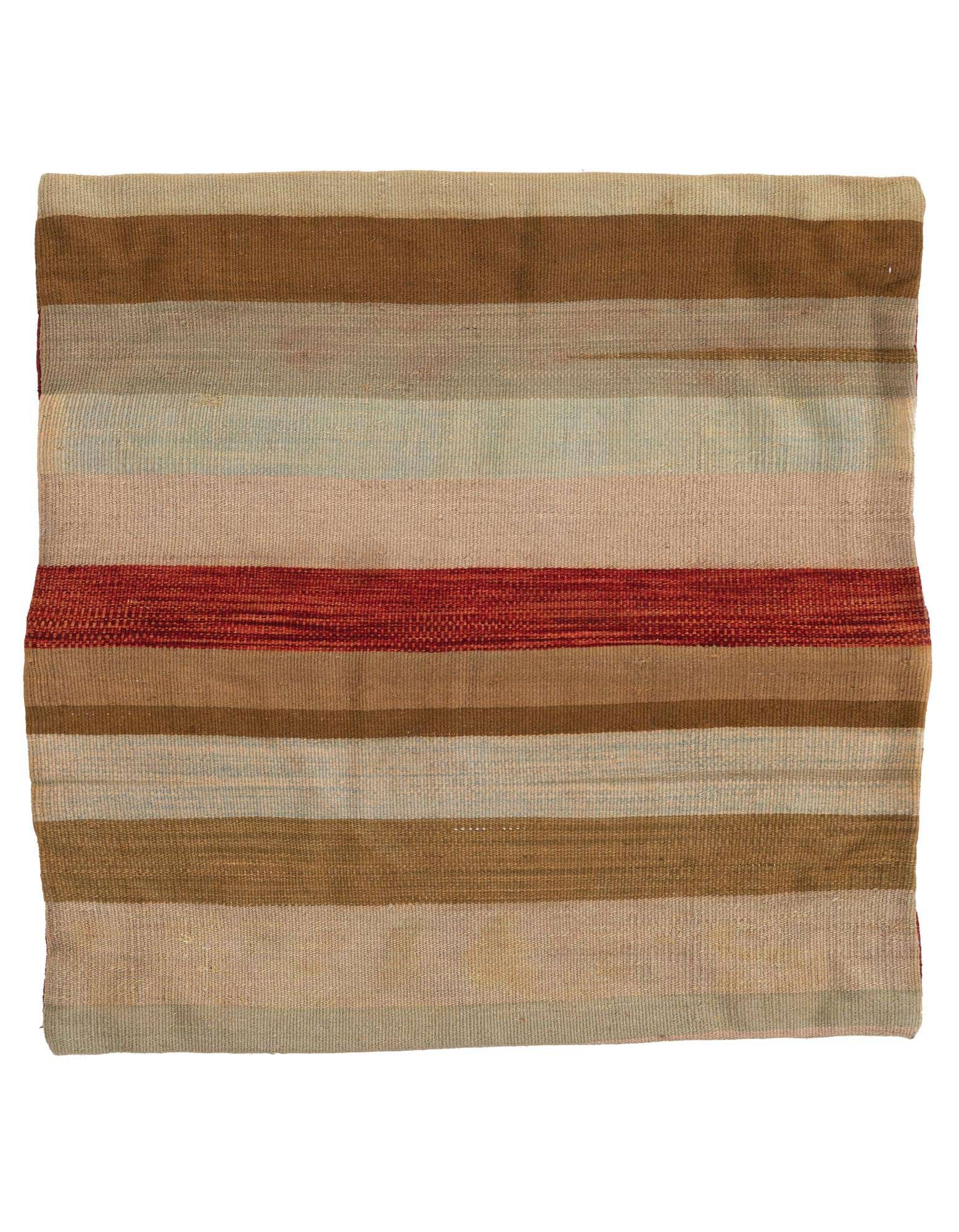 2' 5 x 2' 5 Hand Woven Pillow Wool Round Rug