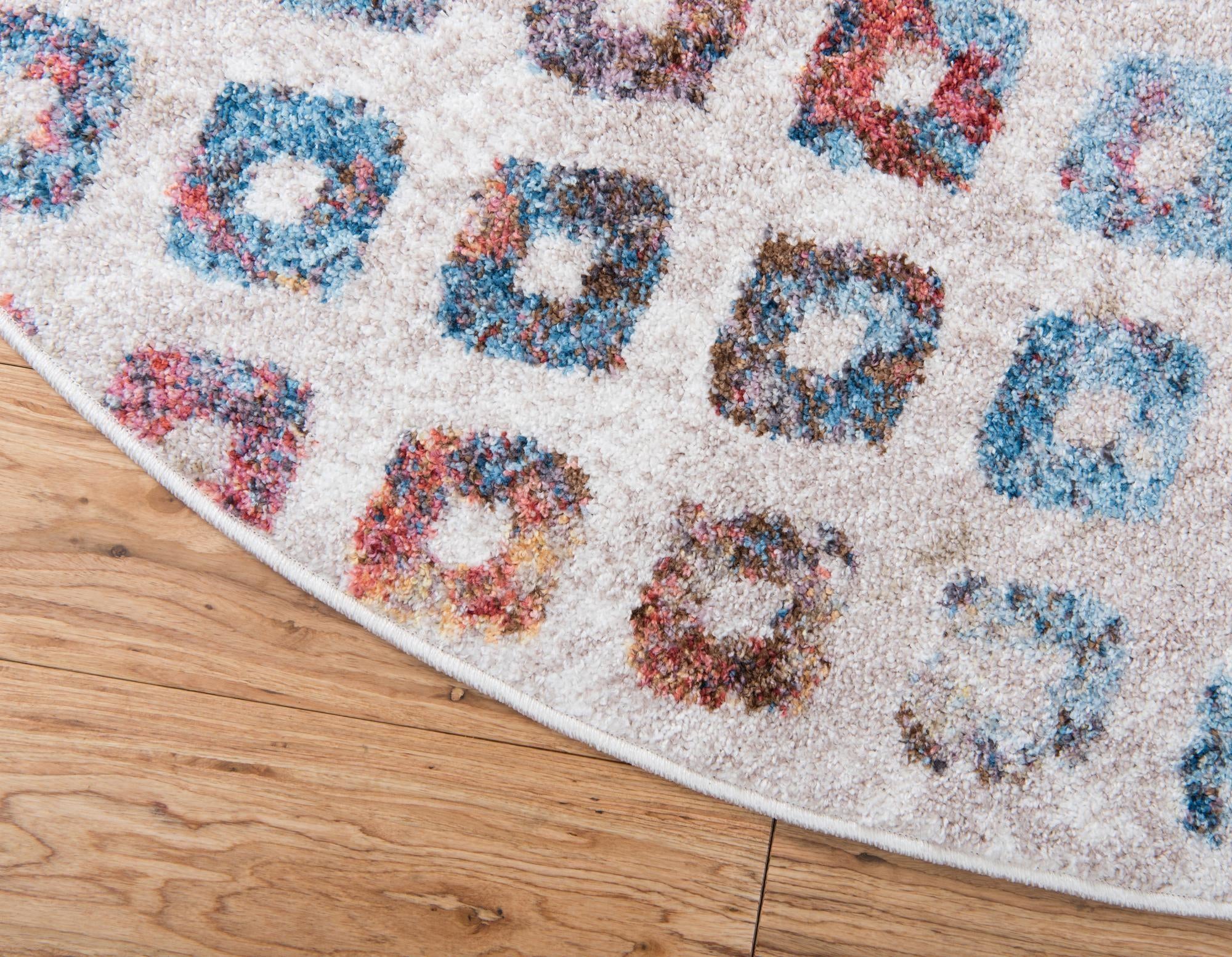3' 3 x 3' 3 Prism Round Rug