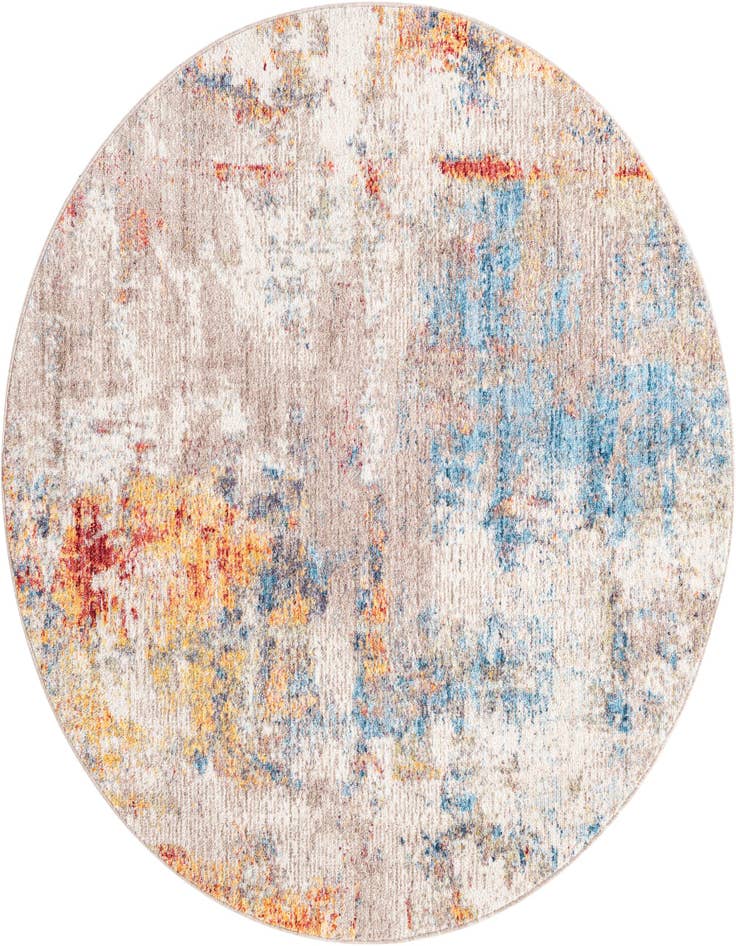 Detail image of 5' x 5' Prism Round Rug