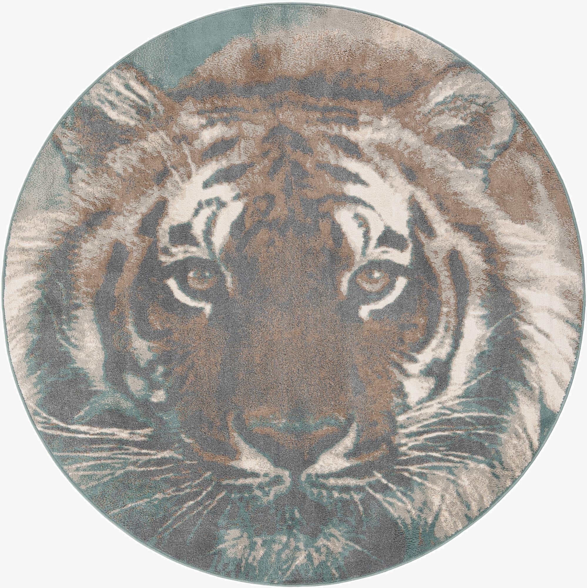 7' 10 x 7' 10 Safari Round Rug