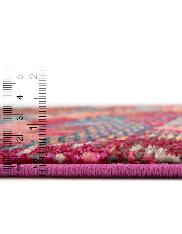 Detail image of 6' x 6' Washable Santa Fe Round Rug