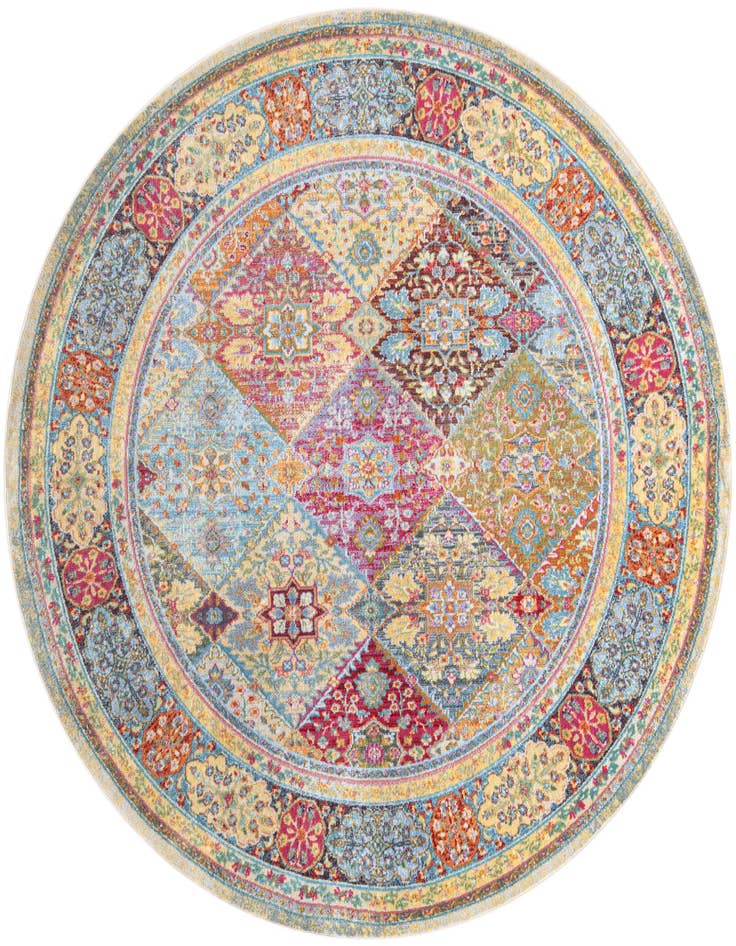 Detail image of 8' x 8' Santiago Round Rug