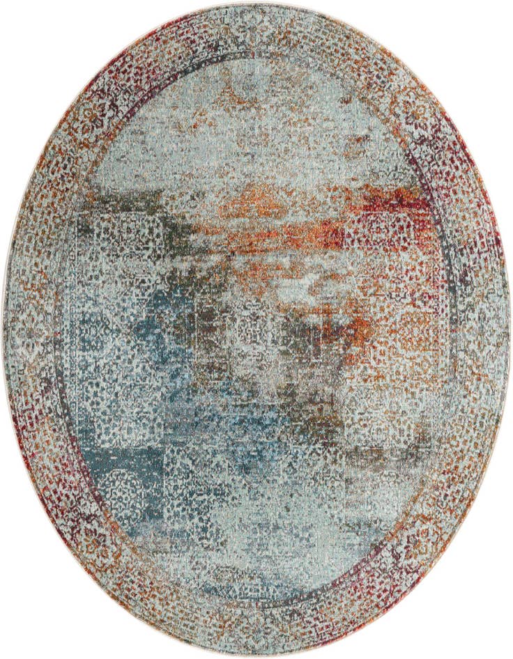Detail image of 5' 5 x 5' 5 Santiago Round Rug