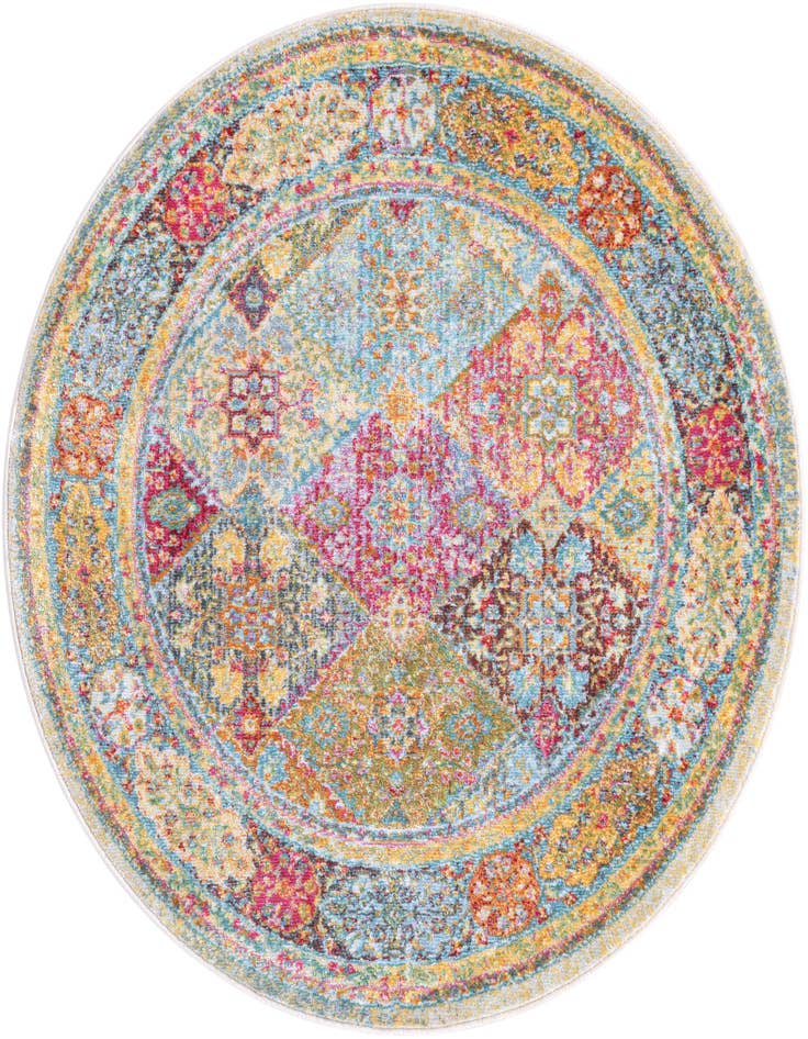 Detail image of 4' x 4' Santiago Round Rug