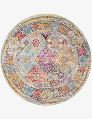 6' x 6' Santiago Round Rug