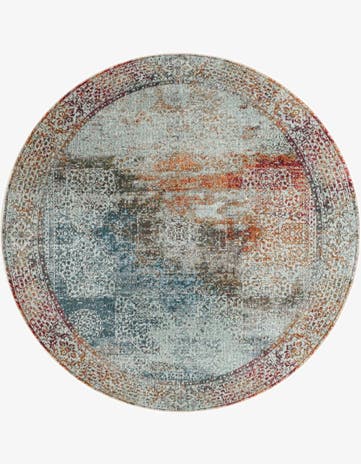 Santiago Round Rug