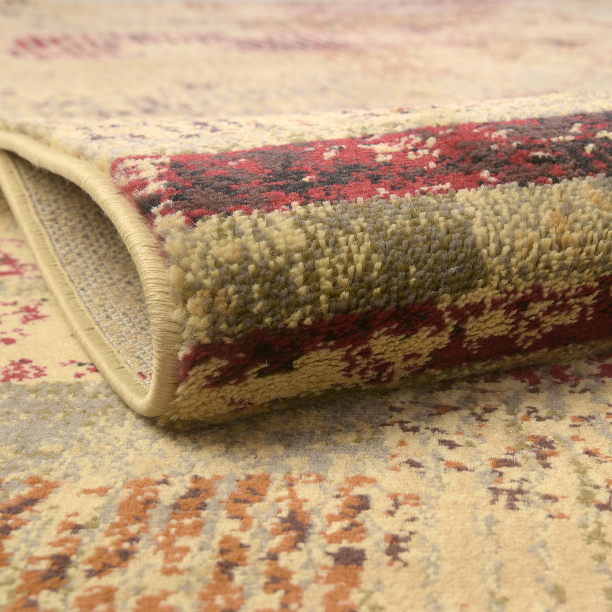 3' 3 x 3' 3 Saturn Round Rug