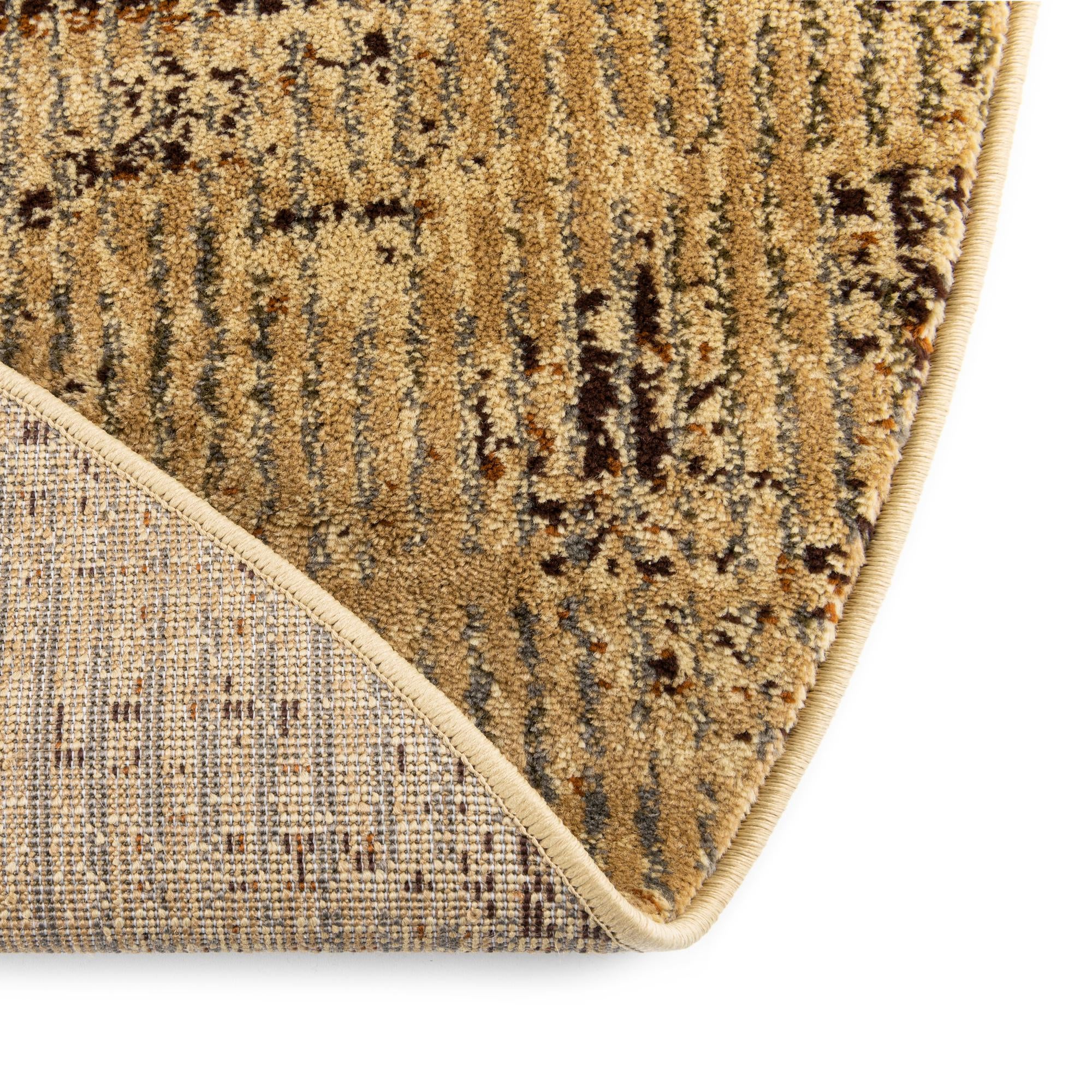 3' 3 x 3' 3 Saturn Round Rug