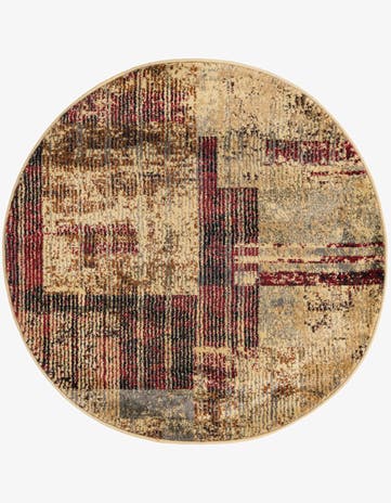Saturn Round Rug