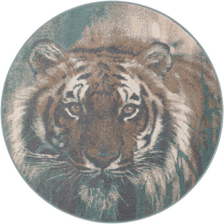 Detail image of 5' x 5' Savannah Round Rug