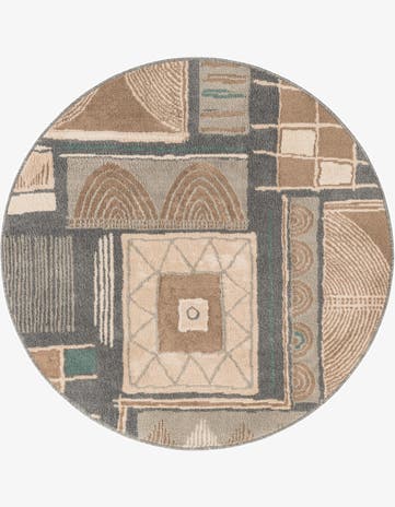 5' x 5' Savannah Round Rug