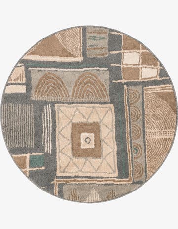4' x 4' Savannah Round Rug