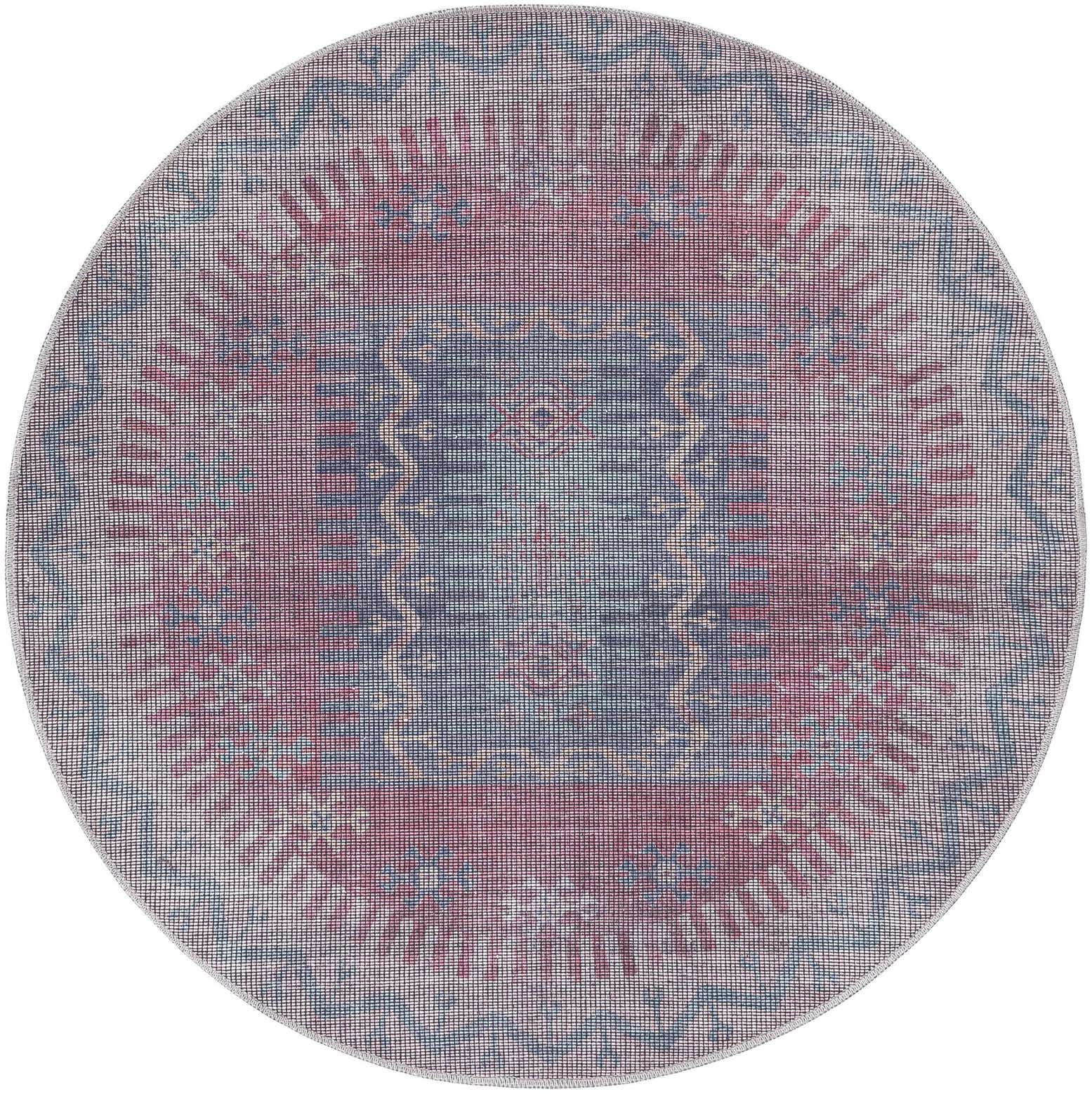 4' x 4' Washable Sisu Round Rug