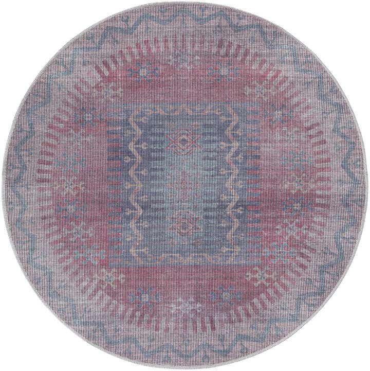 4' x 4' Washable Sisu Round Rug