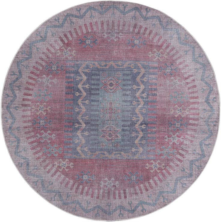 Detail image of 7' 10 x 7' 10 Washable Sisu Round Rug
