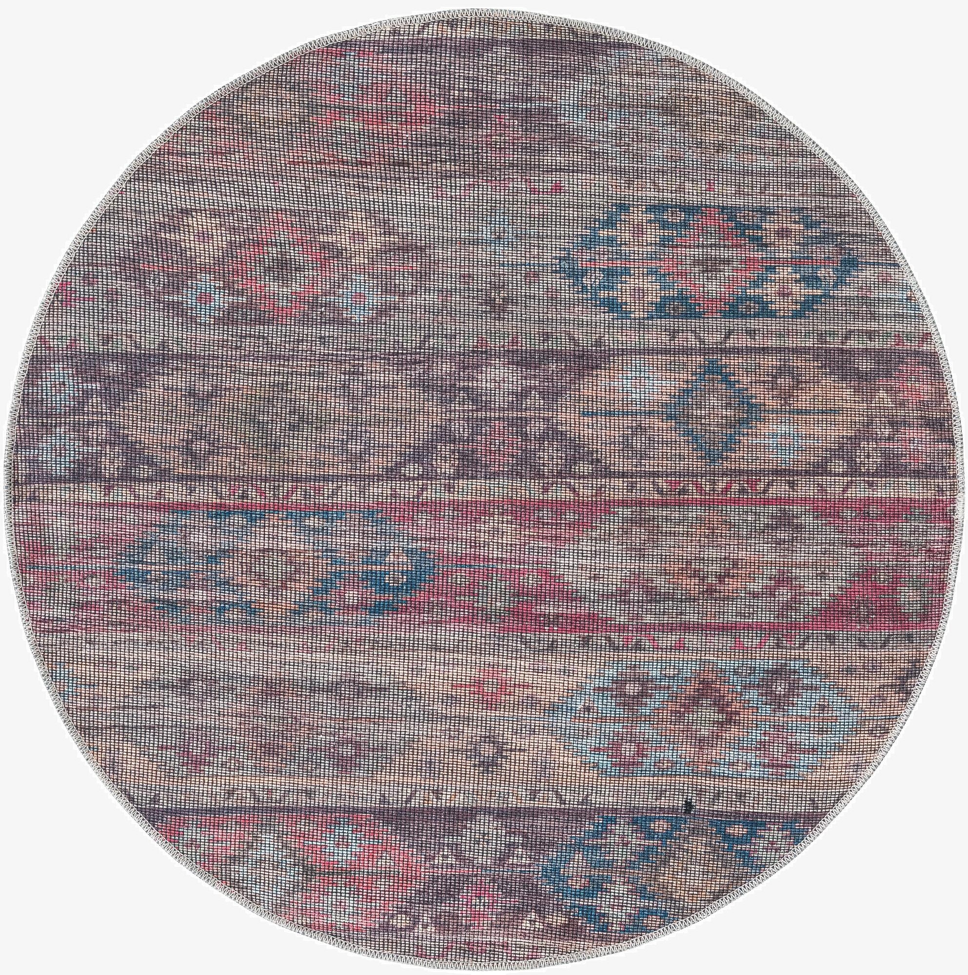 Primary image 4' x 4'  Washable Sisu Round Rug