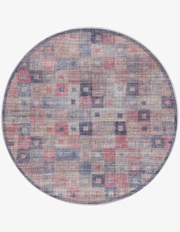 4' x 4' Washable Sisu Round Rug
