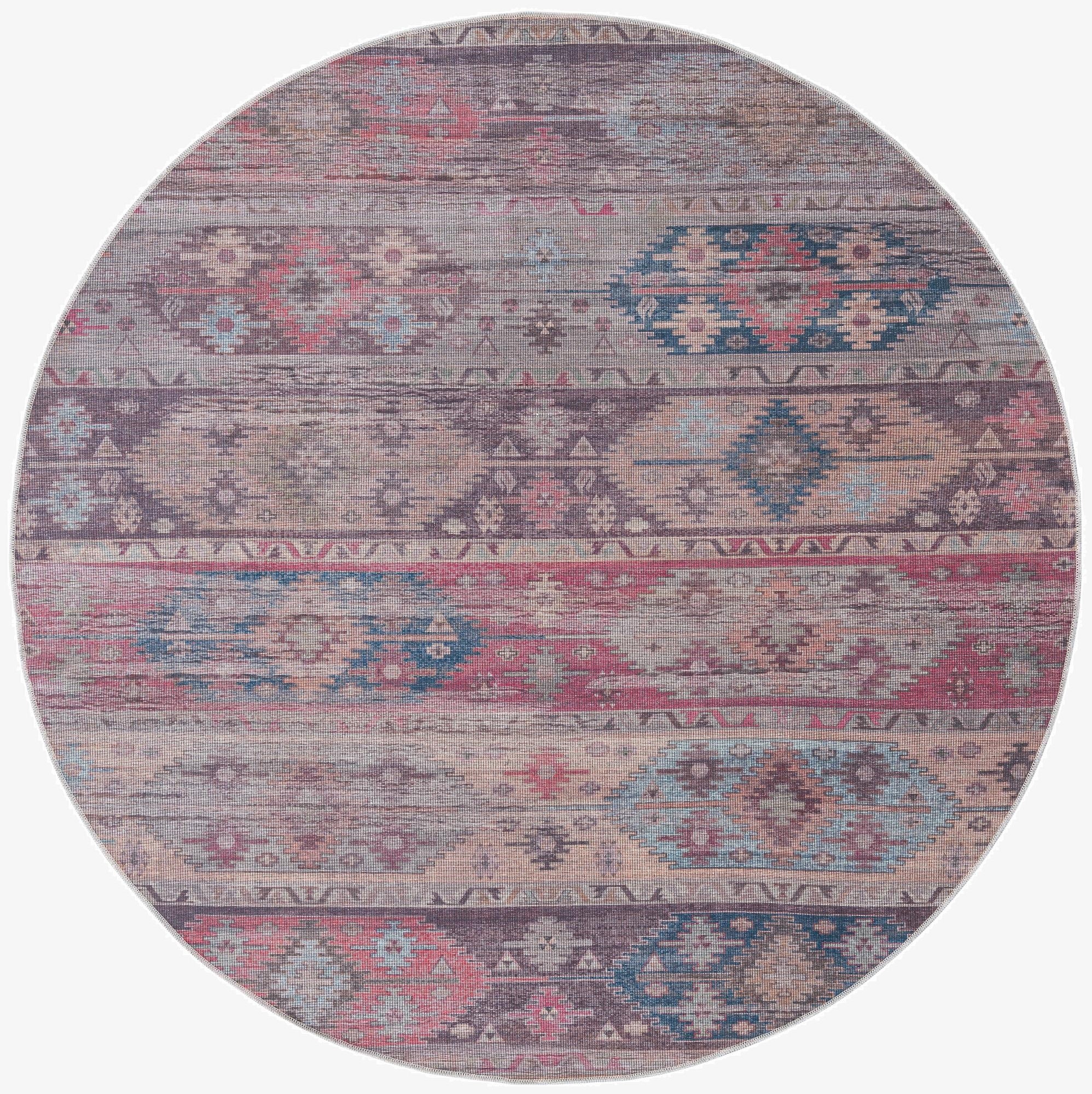 Primary image 7' 10 x 7' 10  Washable Sisu Round Rug