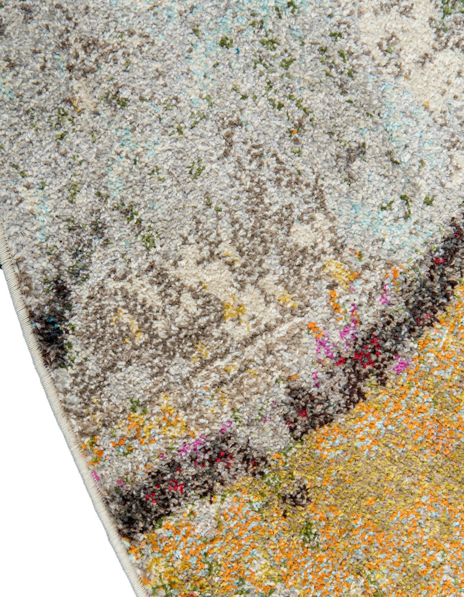 8' x 8' Washable Spectrum Round Rug