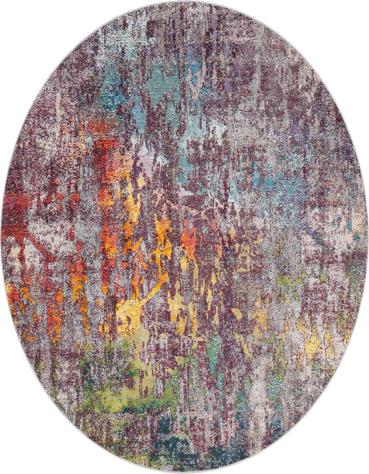 Detail image of 7' x 7' Starlight Round Rug