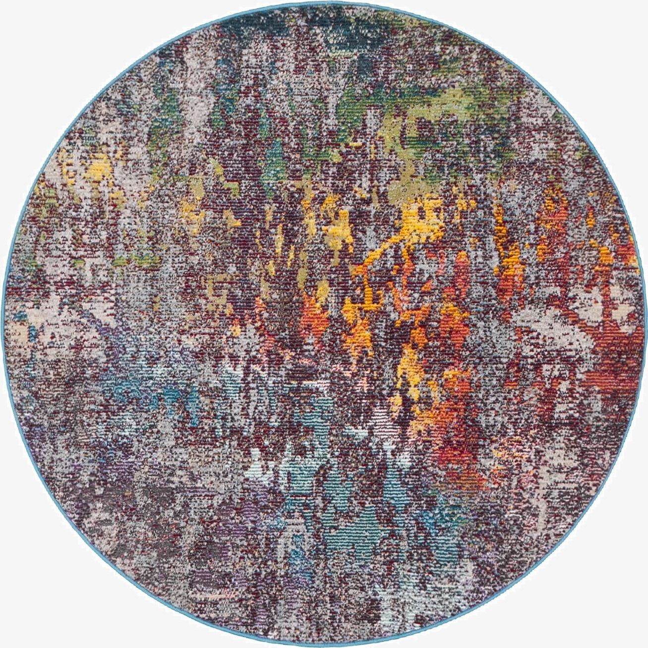 4' x 4' Starlight Round Rug