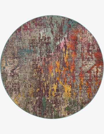 5' 3 x 5' 3 Starlight Round Rug