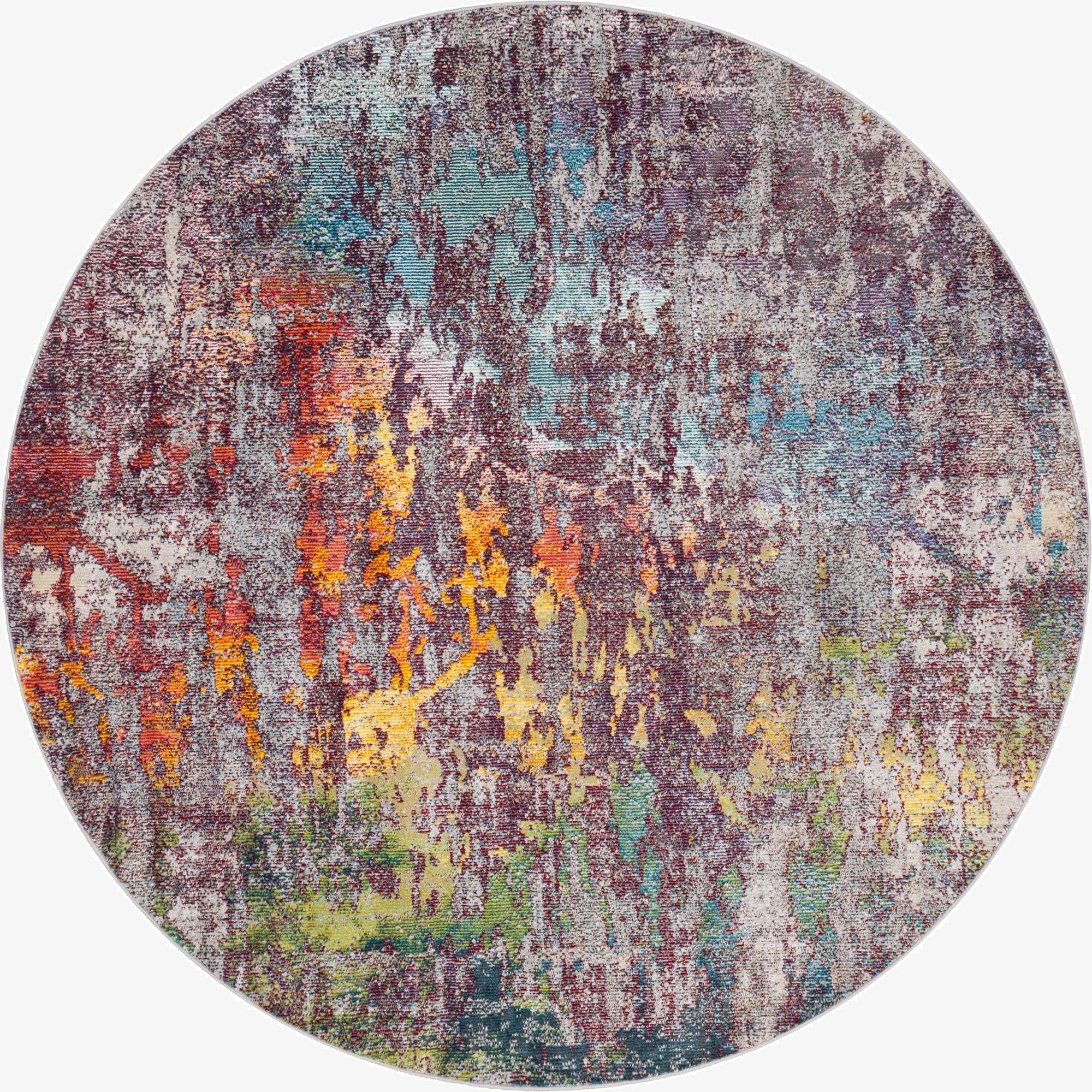 7' x 7' Starlight Round Rug