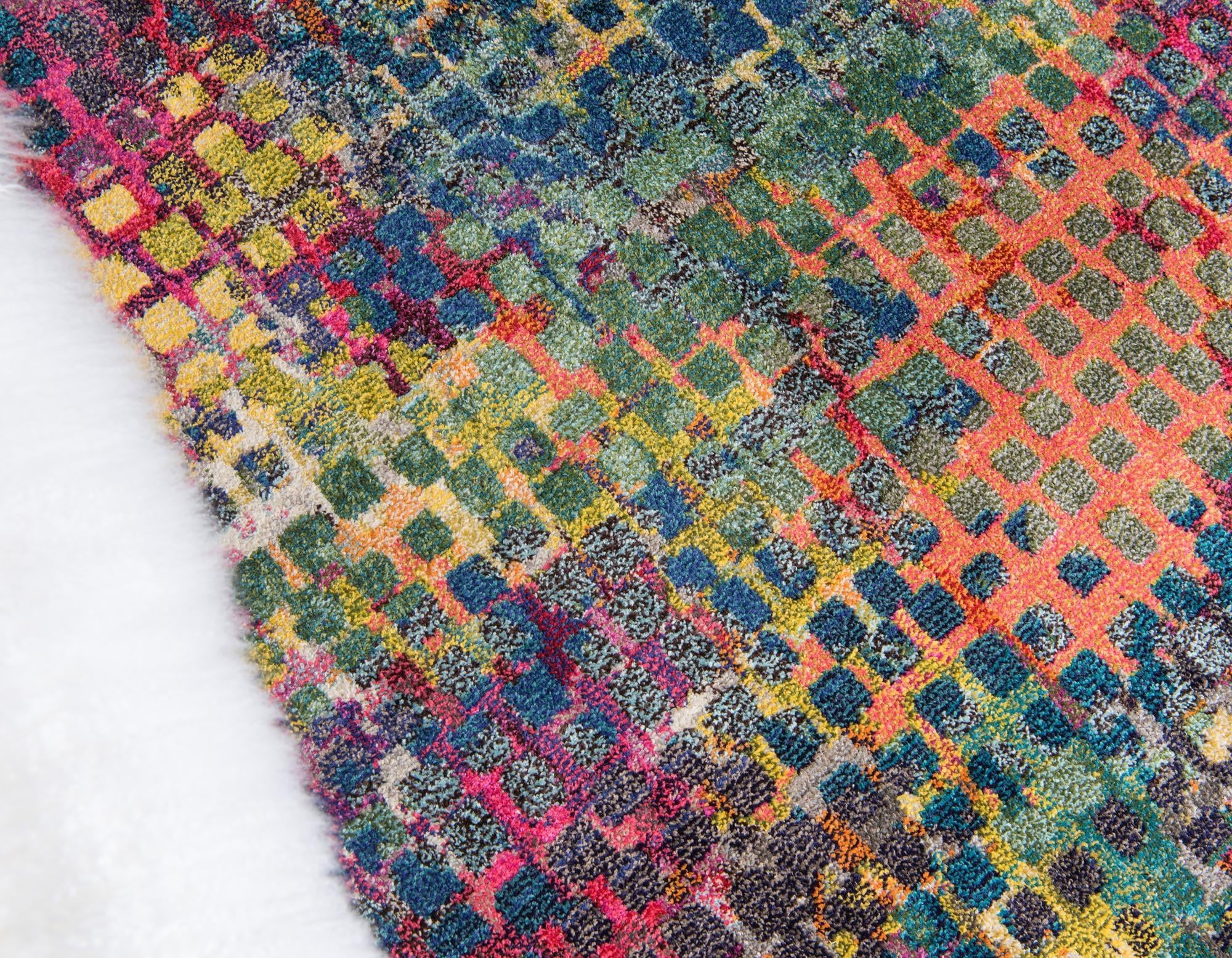 6' x 6' Washable Theia Round Rug