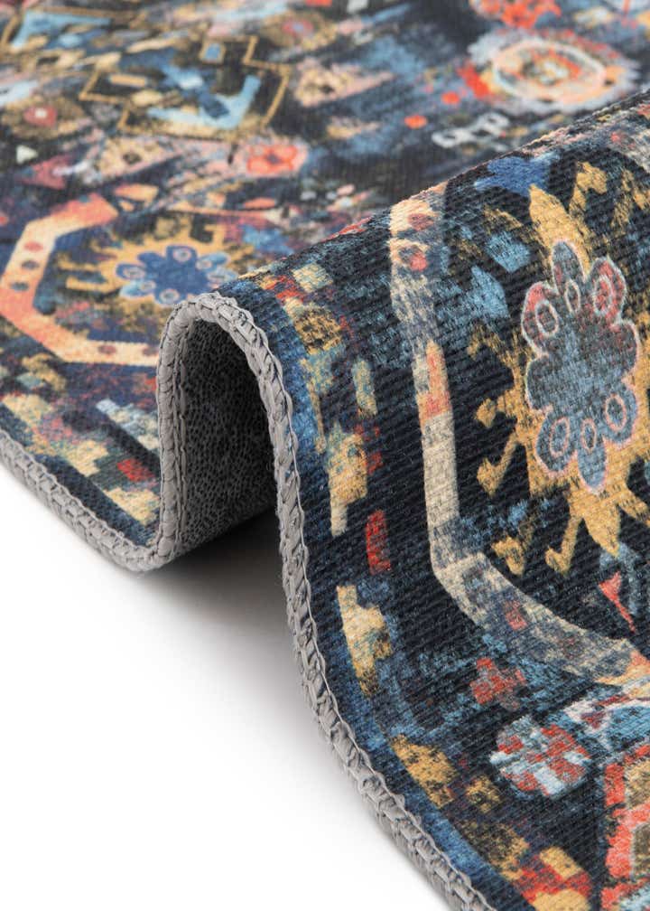 5' x 5' Washable Timeless Round Rug