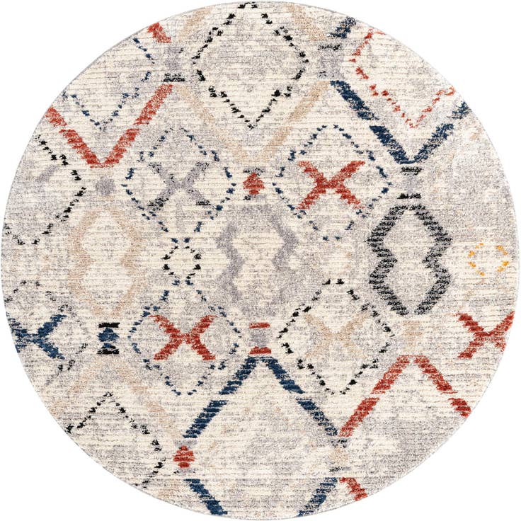 Detail image of 7' x 7' Tucson Round Rug