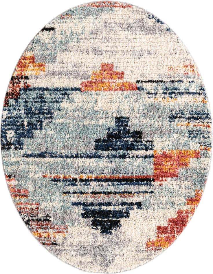 Detail image of 5' x 5' Tucson Round Rug