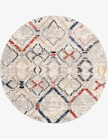 5' x 5' Tucson Round Rug