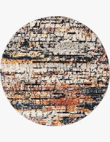 5' x 5' Tucson Round Rug