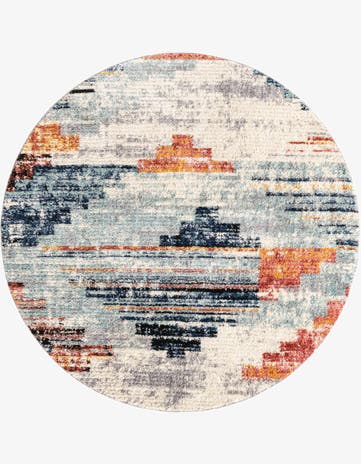 7' x 7' Tucson Round Rug