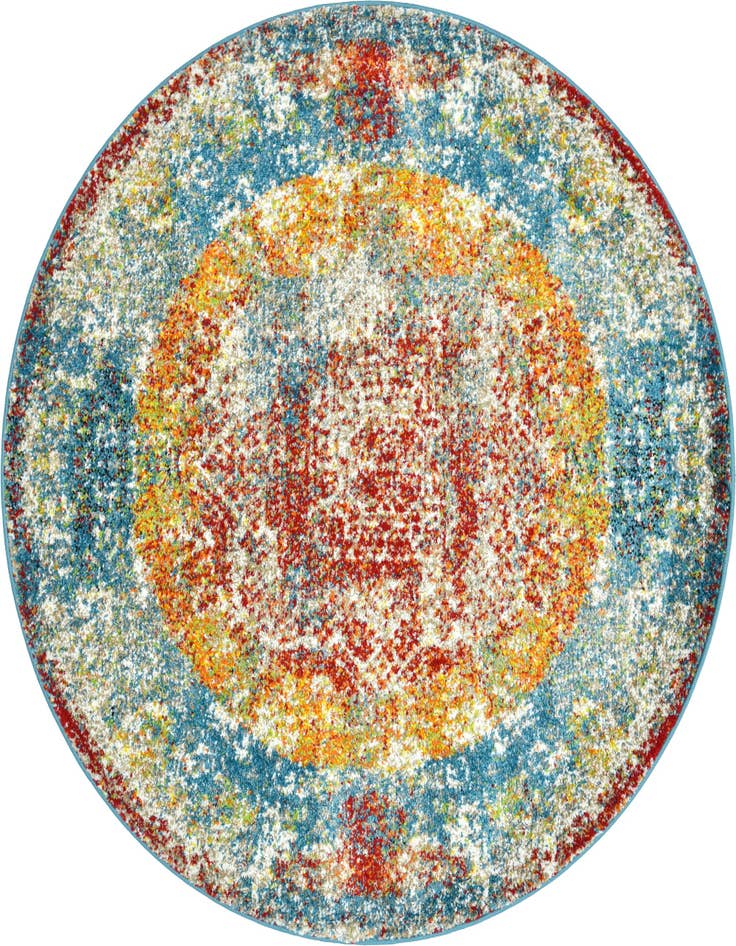Detail image of 4' x 4' Veneto Round Rug