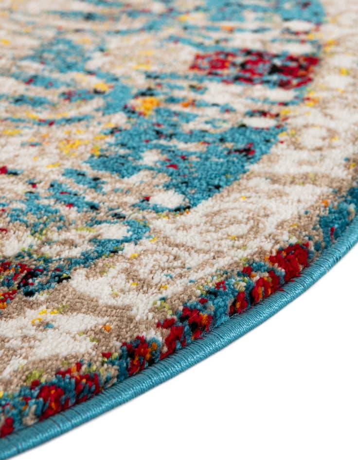 Detail image of 4' x 4' Veneto Round Rug