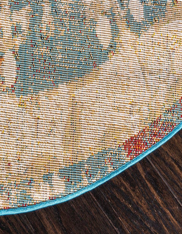 Detail image of 8' x 8' Venice Round Rug