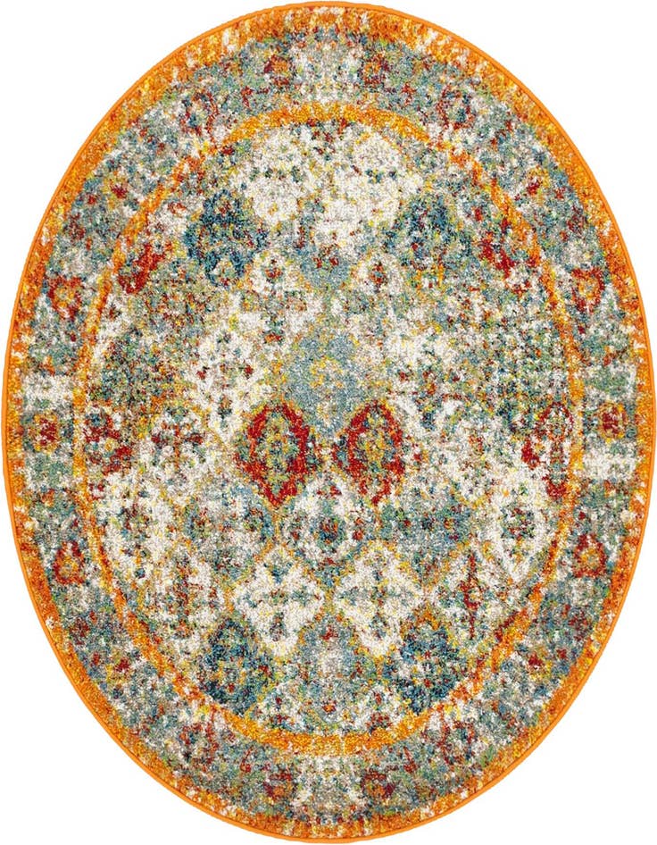 Detail image of 4' x 4' Venice Round Rug