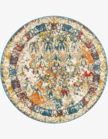 3' 3 x 3' 3 Venice Round Rug