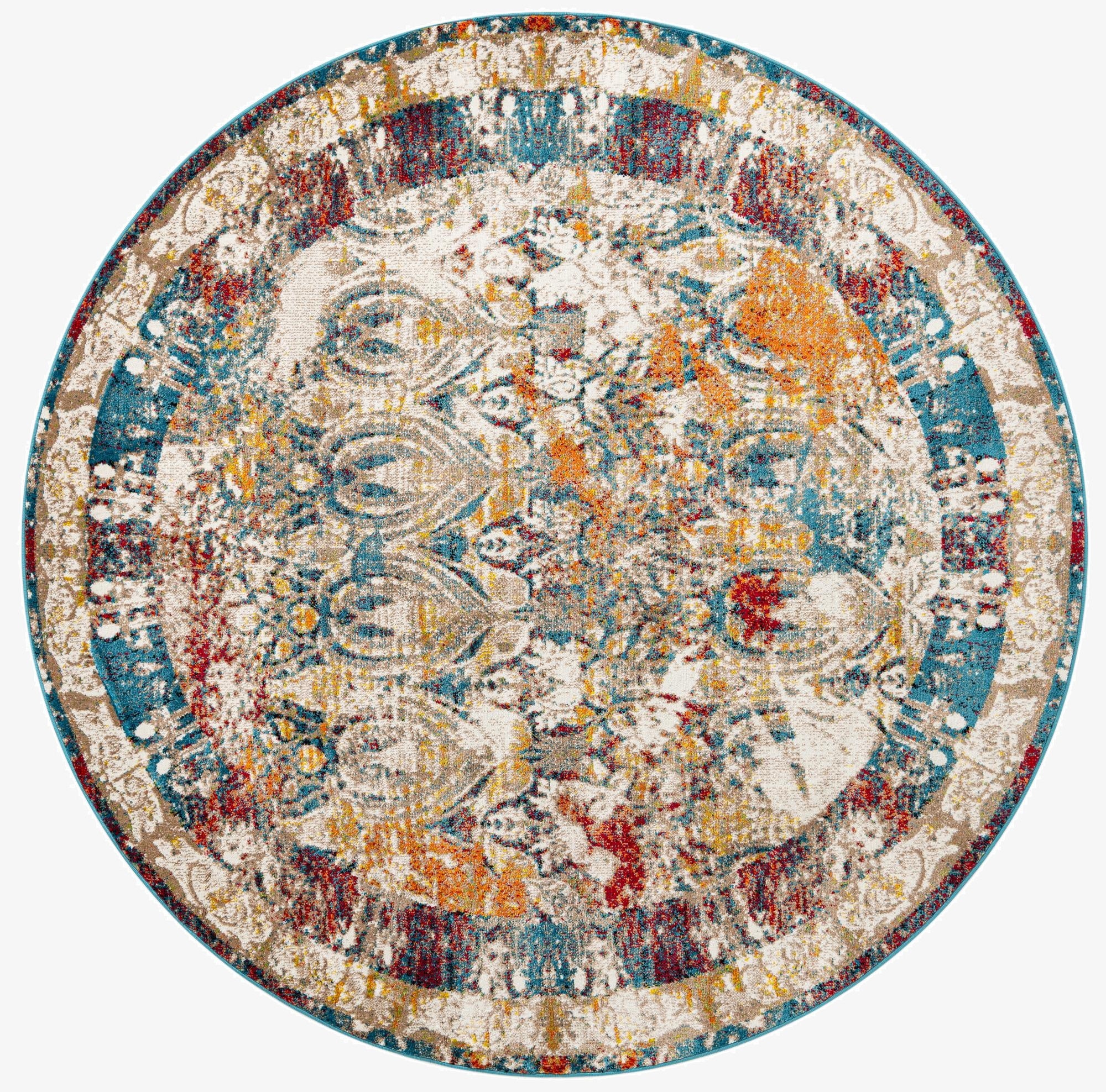 8' x 8' Venice Round Rug