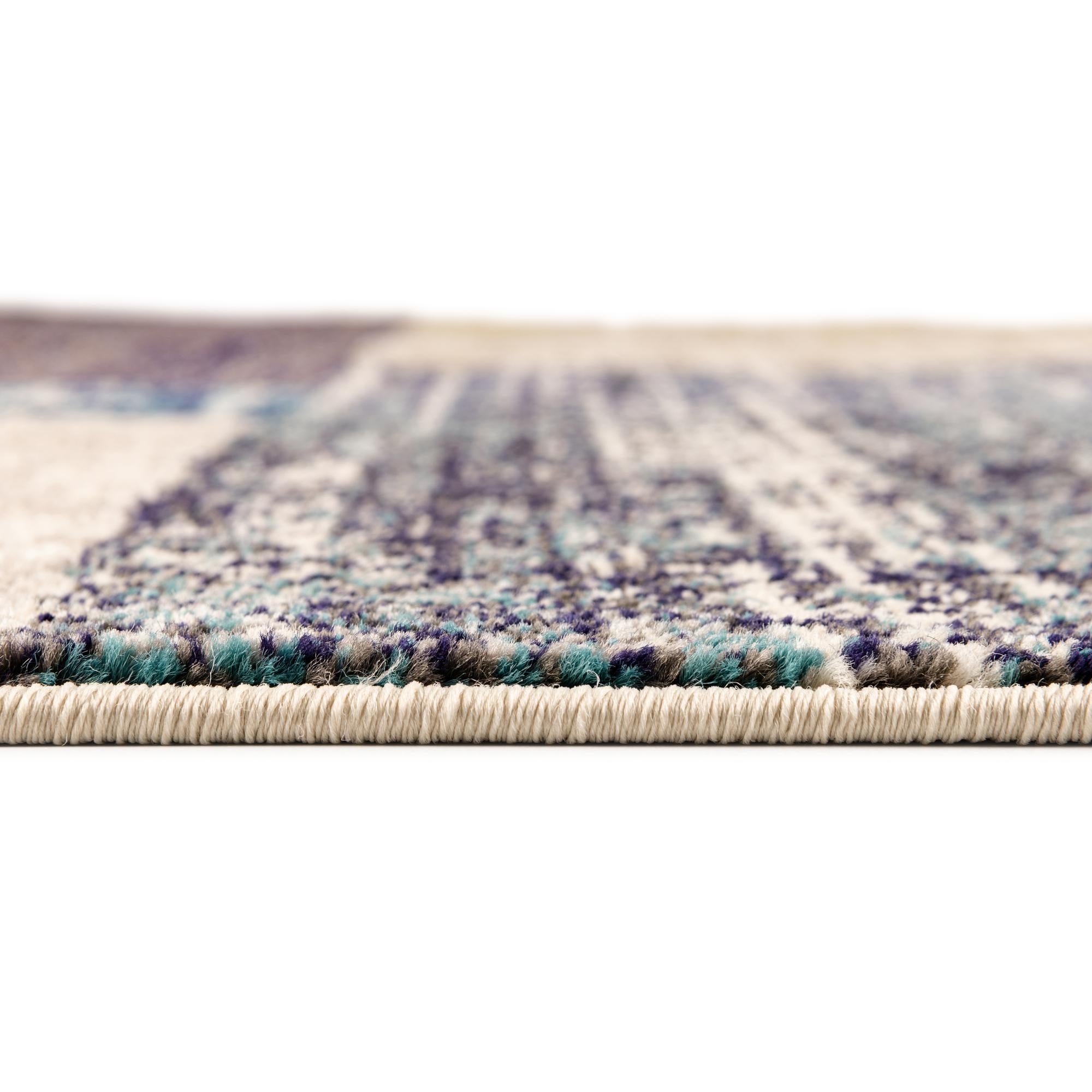 7' x 7' Washable Vivid Round Rug