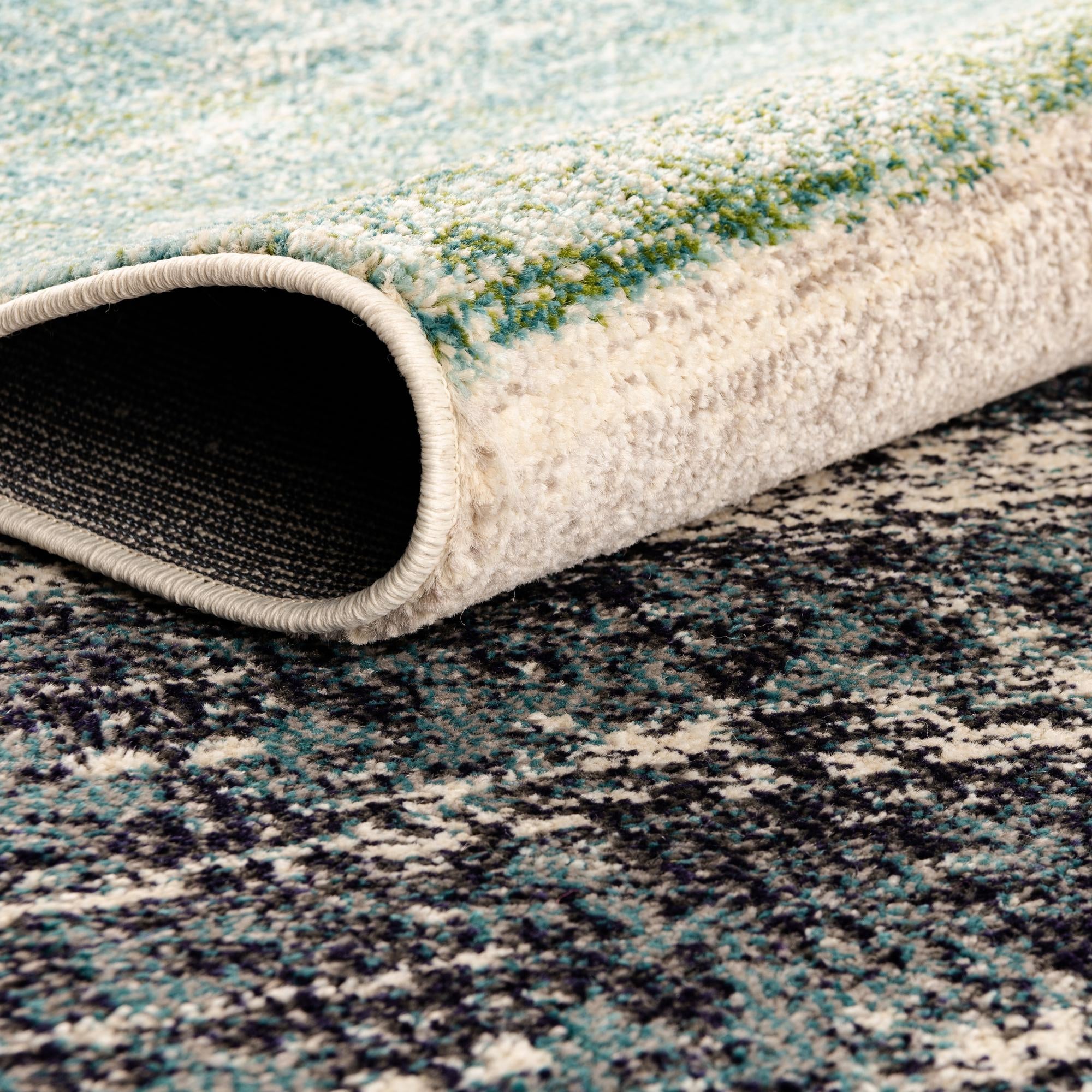 7' x 7' Washable Vivid Round Rug