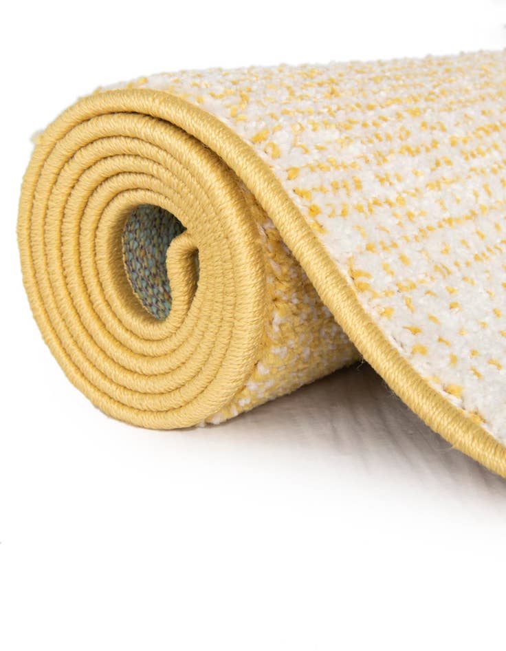 Detail image of 5' 1 x 5' 1 Tiger Whimsy Kids Round Rug