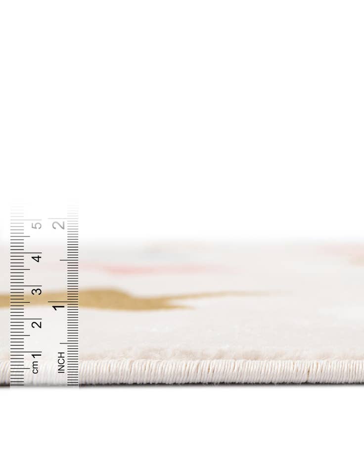 Detail image of 5' 3 x 5' 3 Whimsy Kids Round Rug